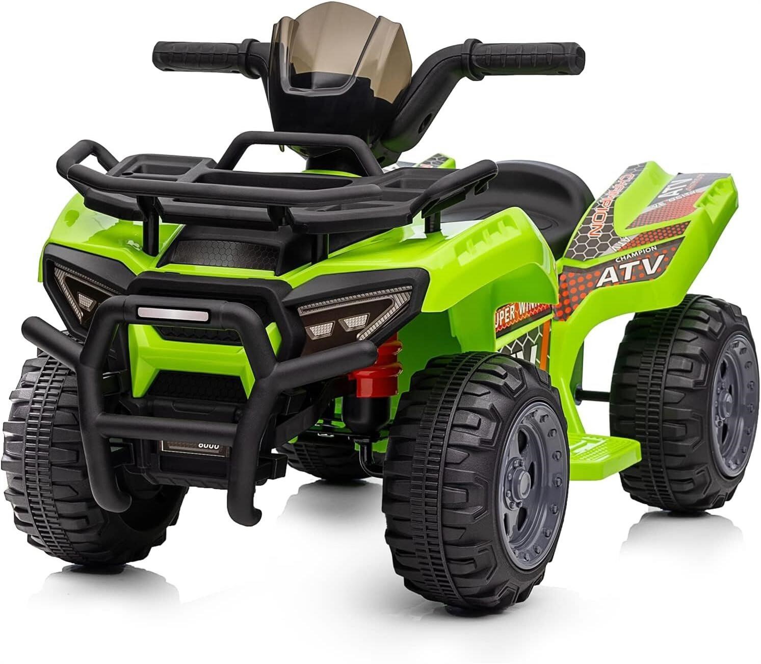 $70  Kids ATV  4 Wheeler  6V  1-3yrs  Music - Gree