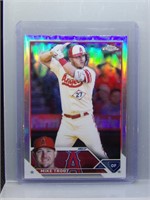 Mike Trout 2023 Topps Chrome