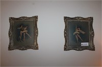 Pair Of Ballerina Wall Pictures