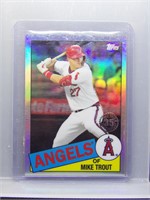 Mike Trout 2020 Topps Silver Insert