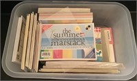 LOT OF CARD STOCK CRAFTING PAPER