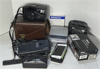 (R) Camera and Tape Player Lot including