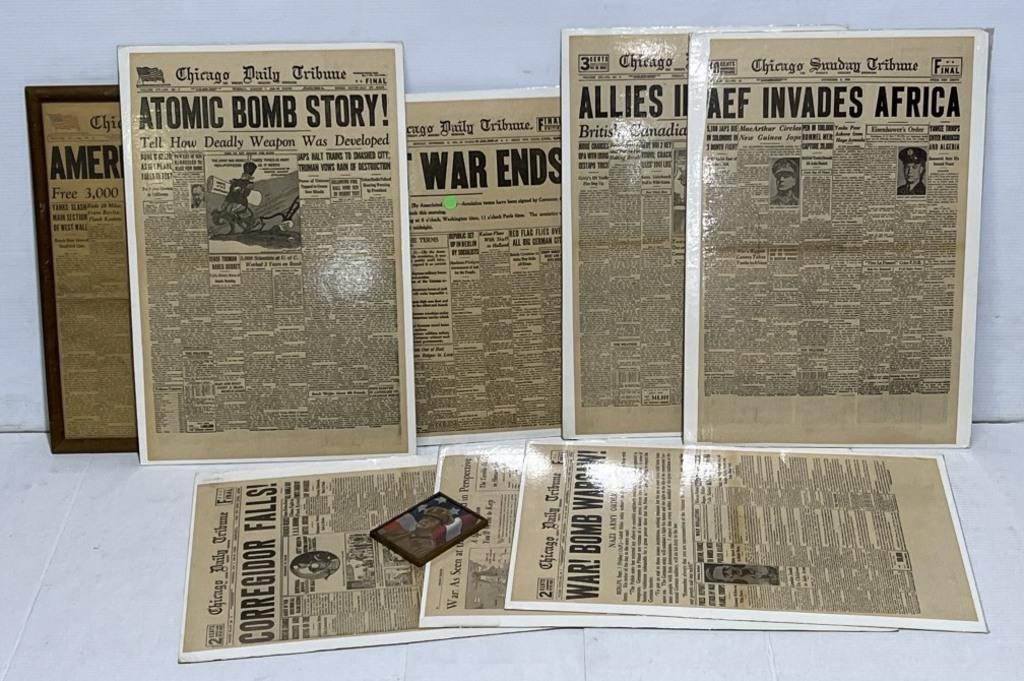 (R) Vintage Chicago Tribune Articles
