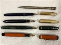 Four Vintage Fountain Pens