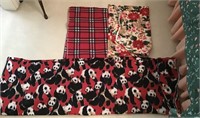 ASSORTED FLEECE FABRIC