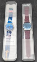 (TU) Swatch Quartz Watches. 9 inch