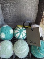 Set of 6 OKA New ornaments