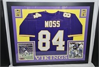Randy Moss Signed Jersey JSA Certified 36x44