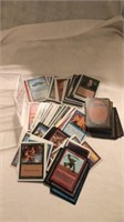 Magic the gathering cards large stack in plastic