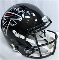 Tony Gonzales Signed Falcons Helmet