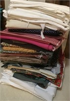 LOT OF SEWING FABRIC WHITES