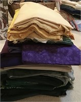 LOT OF ASSORTED SEWING FABRIC