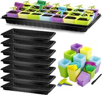 $38  177pc Seed Starter Set: Trays  Pots & Labels