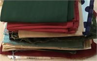 LOT OF ASSORTED SEWING FABRIC
