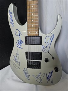 Scorpions Signed Electric Ibanez Guitar  6