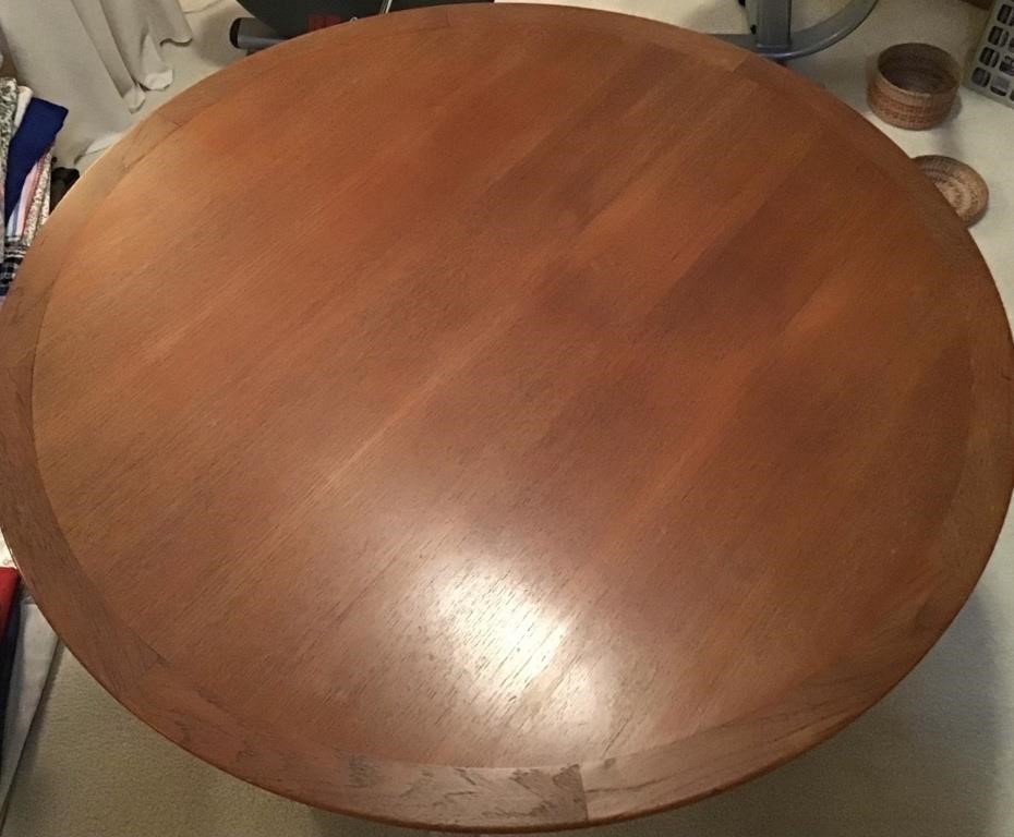 NORWAY WOOD ROUND COFFEE TABLE