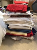 LOT OF ASSORTED SEWING FABRIC