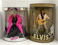Boxed Barbie & Elvis Dolls