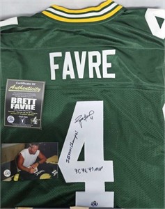 Brett Favre Signed Jersey