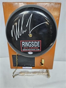 Mike Tyson Signed Ring Bell PSA Certified