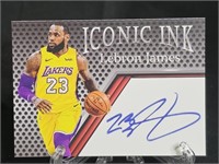 Lebron James Iconic Ink Facsimile Autographed