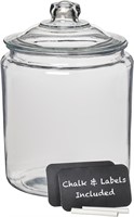 Anchor Hocking 2 Gal Glass Jar with Lid  Set of 1