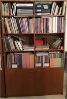 DOUBLE WOOD BOOKCASE