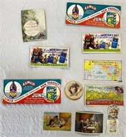 Vintage Advertising Blotters & Trade Cards