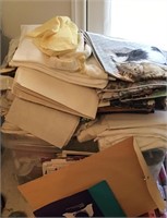 LARGE LOT OF SEWING FABRIC