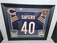 Gale Sayers Signed Jersey PSA Certified 37x32