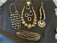 Mexican Silver Necklaces & Earrings