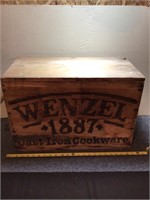 Wenzel, Wooden Storage Box