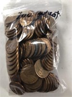 100 Lincoln Wheat Cents