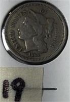 1868 3 Cent Nickel