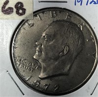 1972D Eienhower Dollar