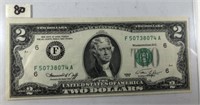 Series 1976 $2 Federal Reserve Note