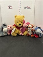 Pooh and pals stuffies