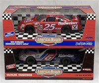 (M) 2 American Muscle 1:18 Scale Cars Ken