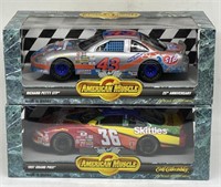 (M) 2 American Muscle 1:18 Scale Cars Richard