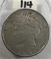 1922 Peace Silver Dollar