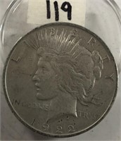 1922 Peace Silver Dollar