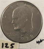 1972D Eisenhower Dollar