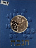 19748 Copper Proof Hannukkah Coin