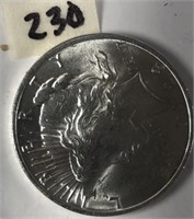 1923 Peace Silver Dollar