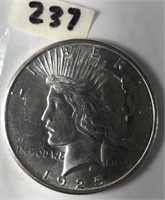 1925 Peace Silver Dollar