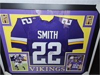 Harrison Smith & Randle Signed Framed Jersey
