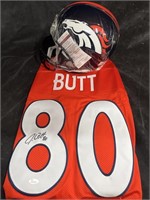 Jake Butt Denver Broncos Signed Football Helmet