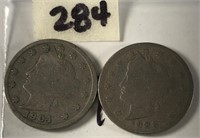 1904 & 1888 V Nickels