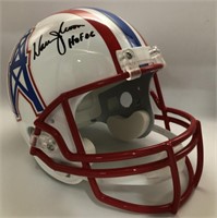Warren Moon HOF Signed Helmet