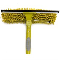 $22  12in. Window Squeegee+Scrubber w/ Handle